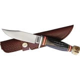 Marbles Skinner MR462 EG-745 - Satin Finish Stainless Skinner Blade, Jigged Horn And Stag Bone Handle by Marbles