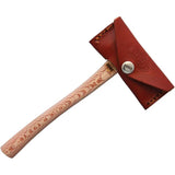 Marbles Mini Axe Stainless SO-MR465 - Compact 6.5 Inch Outdoor Tool With Wood Handle by Marbles