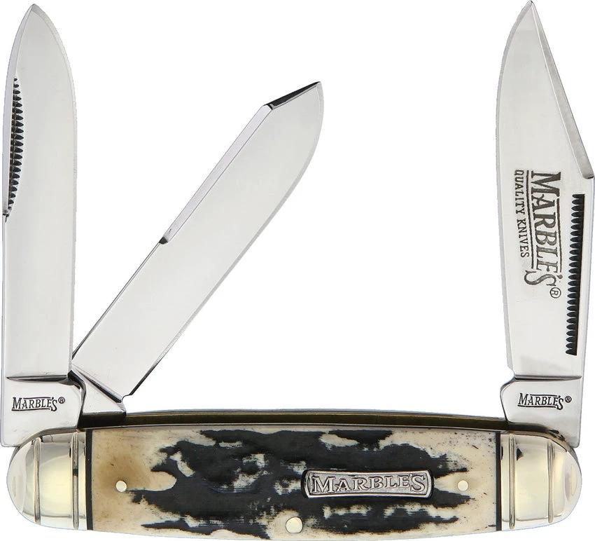 Marbles Black Stag Cattleman Whittler KB345 / MR473 by Marbles