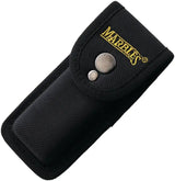 Marbles Lockback Brown Micarta Knife MR585 BZ011418 - Stonewash Blade And Brown Micarta Handle by Marbles