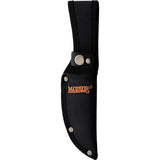 Marbles Fixed Blade Micarta BZ011085 - 5CR Stainless Steel Blade, Full Tang, Tan Canvas Micarta Handle by Marbles