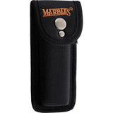 Marbles Brass Lockback Knife - 3.5in Satin VG10 Clip Point Blade, Mirror Brass Handle by Marbles