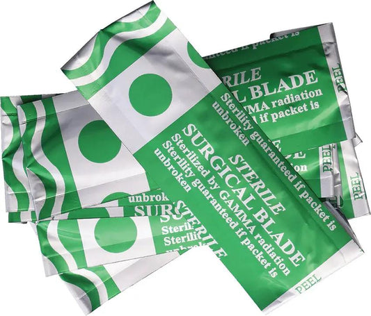 Marbles Replacement Blades For MR635 MR636 - Six Individually Wrapped Surgical Steel Blades Boxed by Marbles