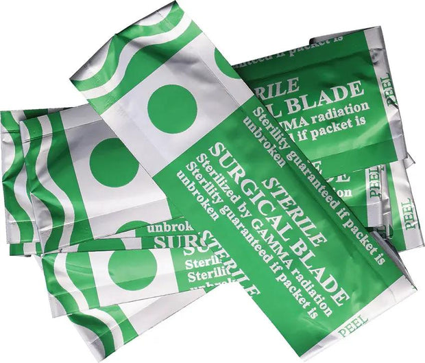 Marbles Replacement Blades For MR635 MR636 - Six Individually Wrapped Surgical Steel Blades Boxed by Marbles
