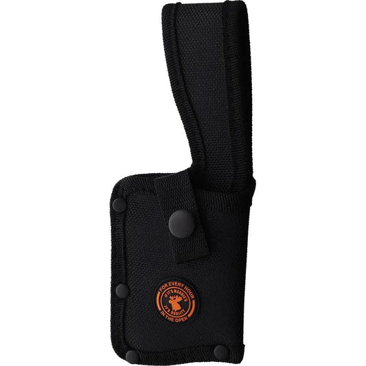 Marbles Chopper Brown Micarta Knife - Satin D2 Blade Full Tang Lanyard Hole Includes Black Nylon Belt Sheath by Marbles