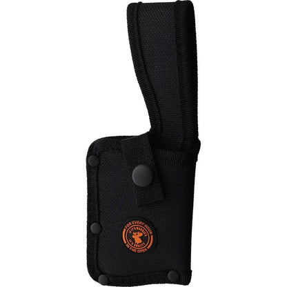 Marbles Chopper Brown Micarta Knife - Satin D2 Blade Full Tang Lanyard Hole Includes Black Nylon Belt Sheath by Marbles