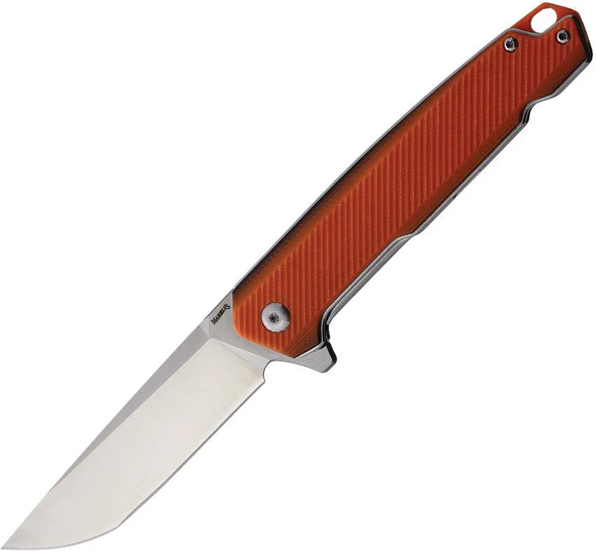 Marbles Linerlock A/O Orange G10 MR638 KK2482-45GO by Marbles