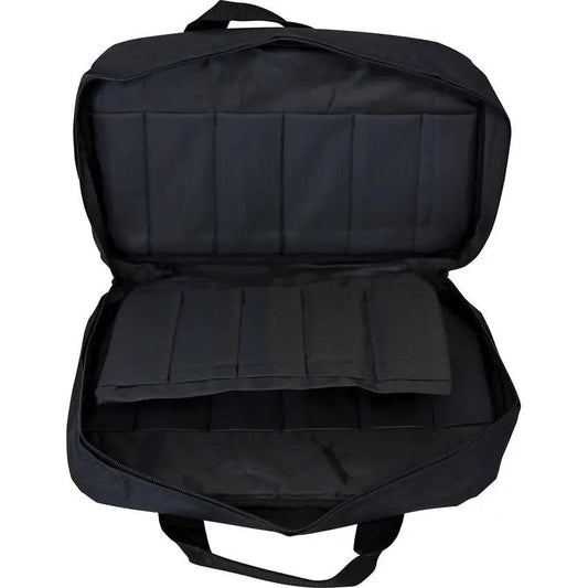 Marbles Knife Bag MR651 AC128 - Padded Zippered Case Holds 22 Knives With Dual Velcro Outer Pockets by Marbles