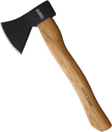 Marbles German Style Axe 109099 - EN9 Steel Head, 3.75 Inch Cutting Edge, Oiled Hickory Handle, Nylon Sheath by Marbles