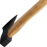 Marbles German Style Axe 109099 - EN9 Steel Head, 3.75 Inch Cutting Edge, Oiled Hickory Handle, Nylon Sheath by Marbles