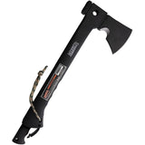 Marbles Camp Axe - 14 Inch Overall With 3Cr13 Stainless Head, Ferro Rod, Sheath, Black Synthetic Handle by Marbles