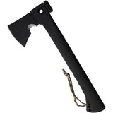 Marbles Camp Axe - 14 Inch Overall With 3Cr13 Stainless Head, Ferro Rod, Sheath, Black Synthetic Handle by Marbles