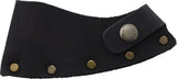 Marbles Leather Axe Sheath - Snap Closure Brown Leather Fits 1000g German Style Axe Head MR655 by Marbles