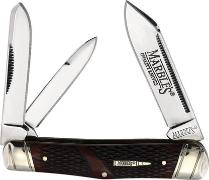 Marbles Whittler Brown Checkered Bone KB348W by Marbles