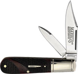 Marbles Barlow Brown Checkered Bone KB211W by Marbles