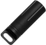 Marbles Waterproof Survival Capsule - 4 Inch Overall Anodized Aluminum Construction Black Clam Packed by Marbles