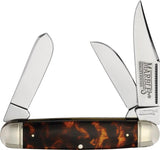 Marbles Cattleman Folder MR696 - Mirror Finish Stainless Clip, Sheepsfoot And Spey Blades by Marbles