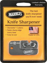Marbles Redi-Edge DogTag Sharpener - Hardened Ceramic Honing Surface On Aluminum Body by Marbles