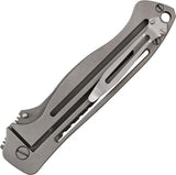 Mission MFK-TI Framelock Tanto - Titanium Frame Lock Knife For Non-Magnetic Daily Military Duty by Mission