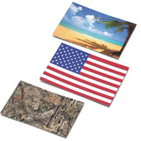 Mace Chameleon Pepper Spray Flag 00777 - 10 Foot Stream, UV Dye, Custom Skins Included by Mace