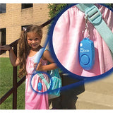 Mace Personal Alarm Blue 80733 - 130 Decibel Alarm With Whistle And Key Ring Attachment by Mace