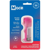 Mace Pocket Model Pepper Spray Pink - 10% OC With UV Dye Up To 10 Ft 15 Bursts Keychain by Mace