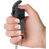 Mace Pocket Model Pepper Spray - 10 Percent OC Pepper With UV Dye, 10 Feet Range, 15 Bursts, Keychain by Mace