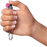 Mace Mini KeyGuard Pink Ten Percent OC Pepper - Up To Six Bursts Cone Spray To Five Feet by Mace