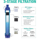 Simpure Gravity Water Filter Bag 3L - One Tenth Micron Filtration For Clean Safe Water by Simpure