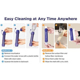 Membrane Solutions Water Filter Straw II - 0.1 Micron Filtration For Bacteria Protozoa And Microplastics by Membrane Solutions