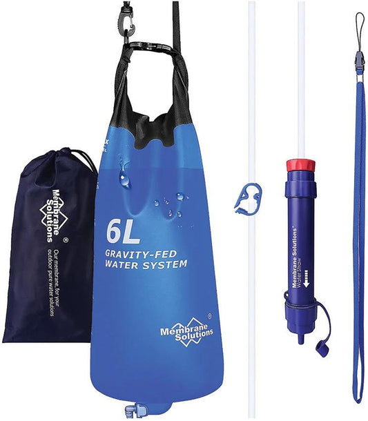 Membrane Solutions Gravity Water Filter Bag 6L OESF021_M by Membrane Solutions