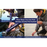 Membrane Solutions Gravity Water Filter Bag 6L - 0.1 Micron Filtration For Clean Safe Drinking Water Anywhere by Membrane Solutions