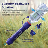 Membrane Solutions Gravity Water Filter Bag 6L - 0.1 Micron Filtration For Clean Safe Drinking Water Anywhere by Membrane Solutions