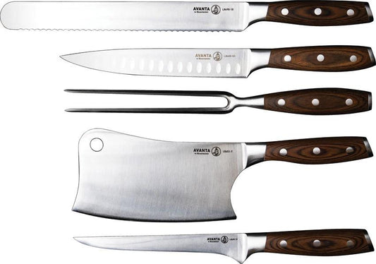 Messermeister Avanta 6 Piece Knife Set BBQ-B by Messermeister