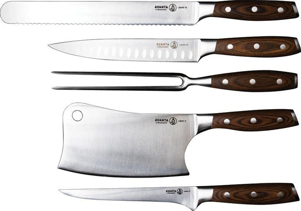 Messermeister Avanta 6 Piece Knife Set BBQ-B by Messermeister