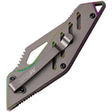 MTech Linerlock Knife MT1065RB Green Tanto TiNi Coated 3Cr13 Blade 4in Closed EDC Tactical by MTech