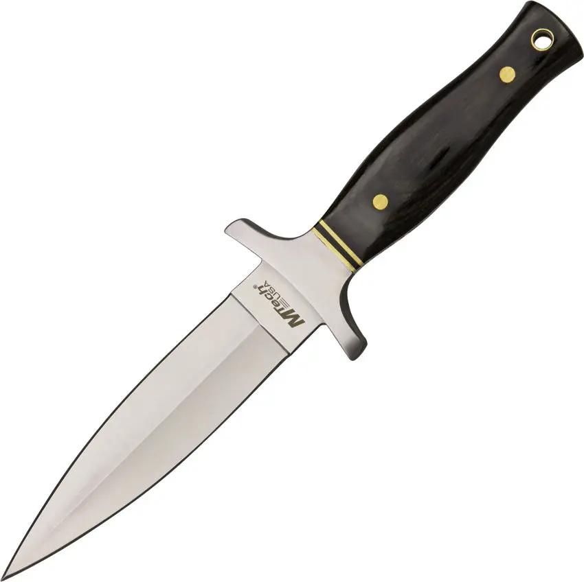 MTech Boot Knife MT-20-03 Dual-Edge 4.75in Dagger Blade For Outdoor Survival Rugged Compact EDC by MTech