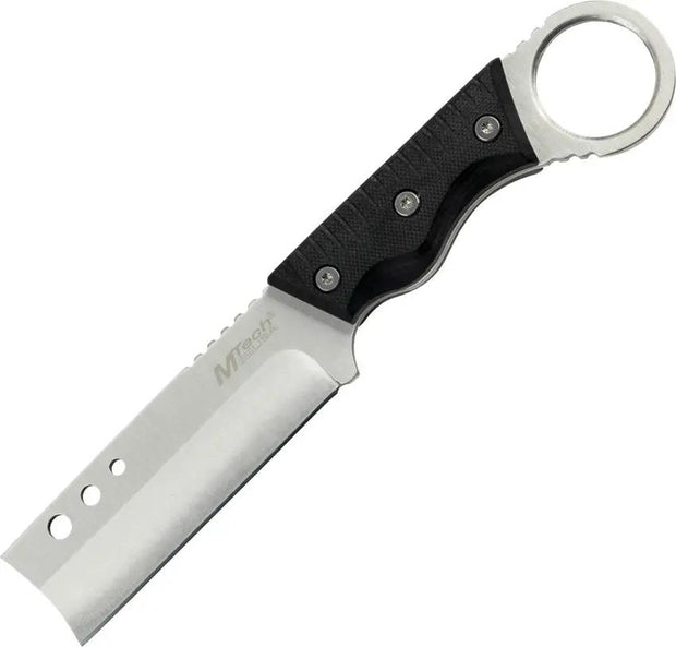 MTech MT-20-25S Fixed Blade Knife Rugged Outdoor Survival Tool 8In Overall 3.75In 440 Stainless Blade G10 Handle by MTech
