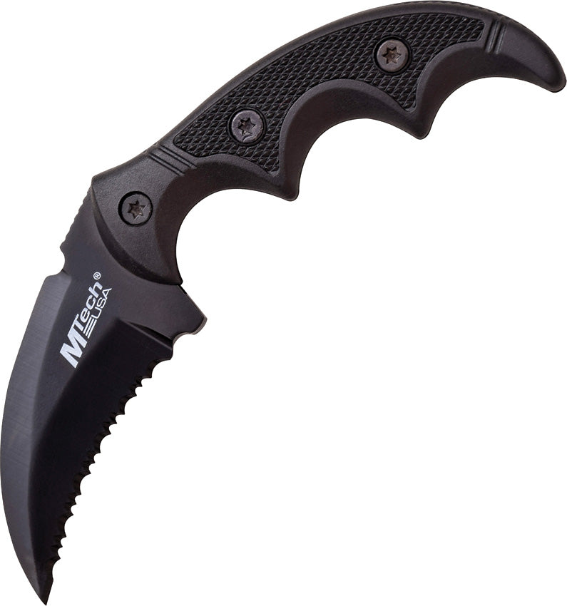 MTech Fixed Blade Black MT-20-63BK