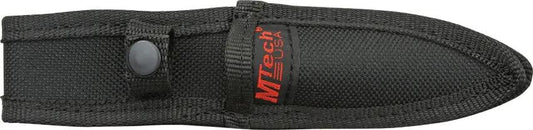 MTech MT206BK Boot Knife with 3.75in Dagger Blade and Grooved Aluminum Handle for Outdoor Pros by MTech