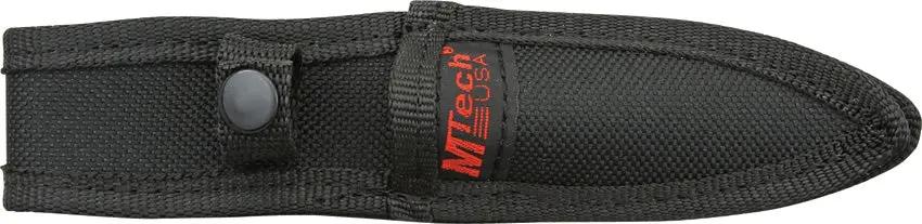 MTech MT206BK Boot Knife with 3.75in Dagger Blade and Grooved Aluminum Handle for Outdoor Pros by MTech