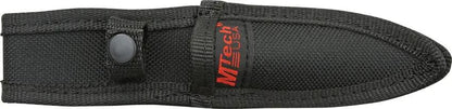 MTech MT206BK Boot Knife with 3.75in Dagger Blade and Grooved Aluminum Handle for Outdoor Pros by MTech