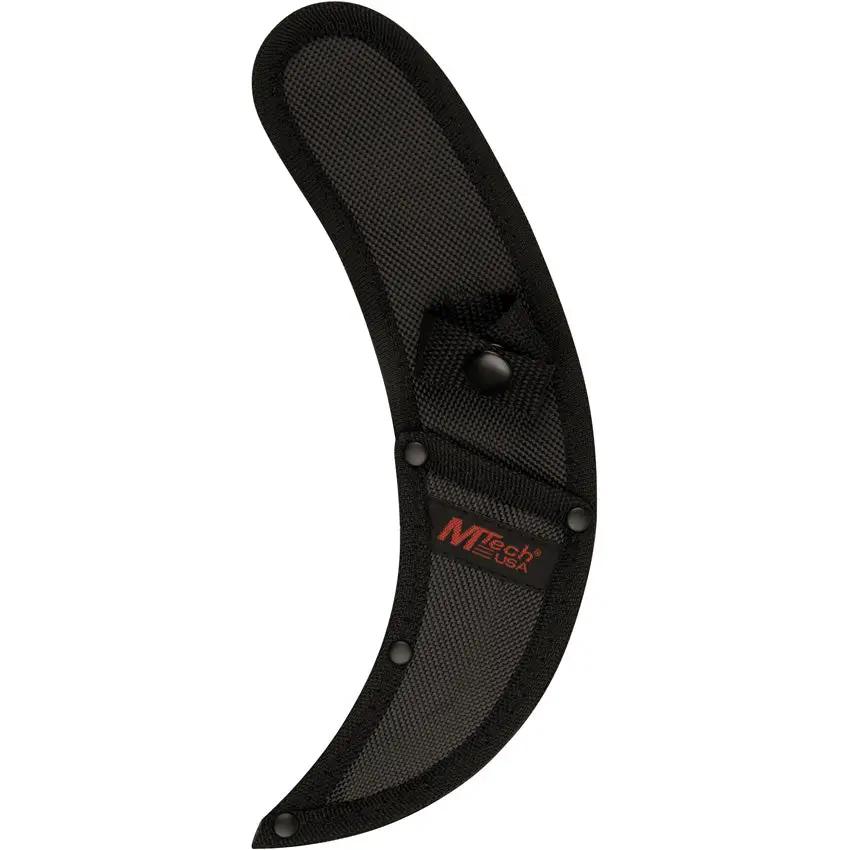 MTech Karambit Fixed Blade Knife Blue Blade Quick Access Cord Wrapped Handle For Outdoor Enthusiasts And Collectors by Mtech