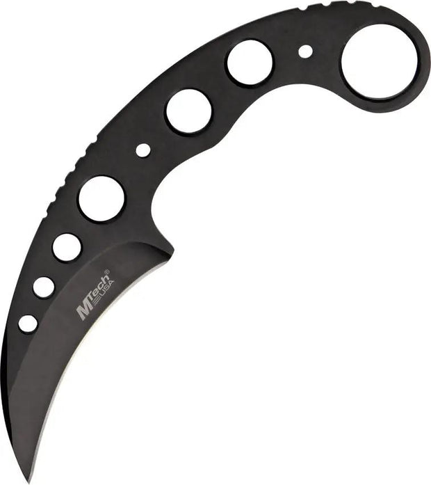 MTech Tactical Karambit Neck Knife MT664BK Secure Grip Quick Draw EDC For Outdoor Enthusiasts by MTech