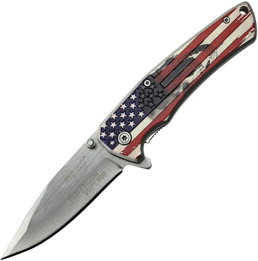 MTech American Flag Framelock A/O MT-A1027P by MTech