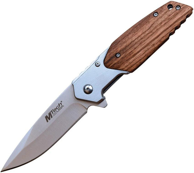 MTech Linerlock A/O Zebrawood MT-A1154ZW by MTech