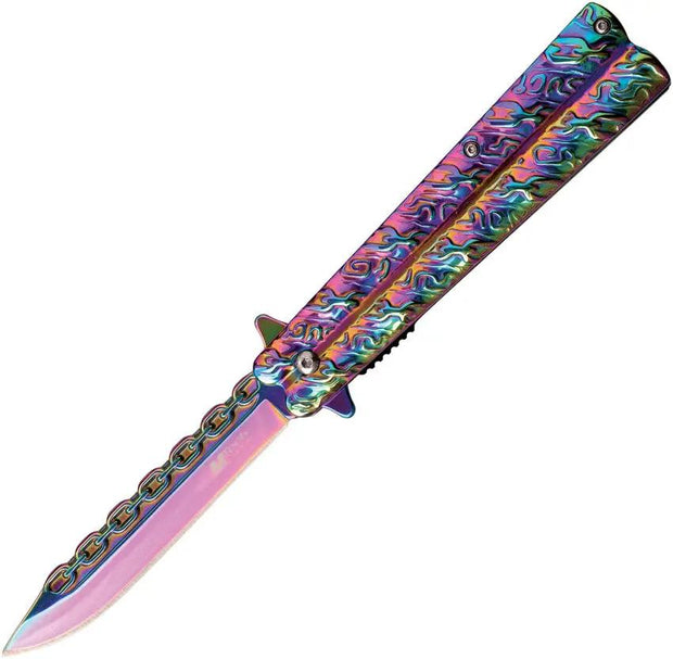 MTech Linerlock Assisted Opening Folding Knife Spectrum MT A1173RB For Everyday Carry by MTech