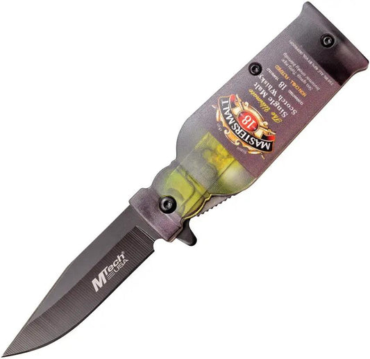 MTech Mastermalt Linerlock Knife With Assisted Opening For Everyday Carry EDC Enthusiasts by MTech