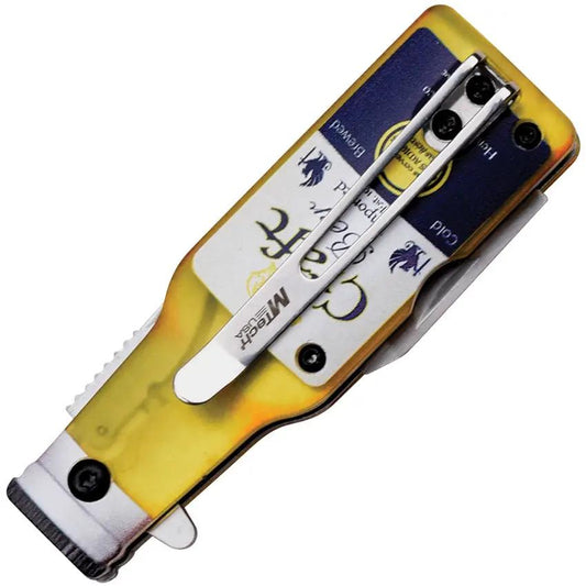 Mtech Premium Assisted Opening Bottle Opener Knife MT A1195C For Craft Beer Enthusiasts And Everyday Carry by Mtech