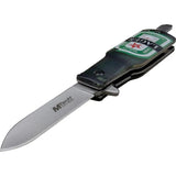 Mtech Bottle Linerlock Knife Lager Artwork Assisted Opening EDC Bottle Opener Outdoors by Mtech